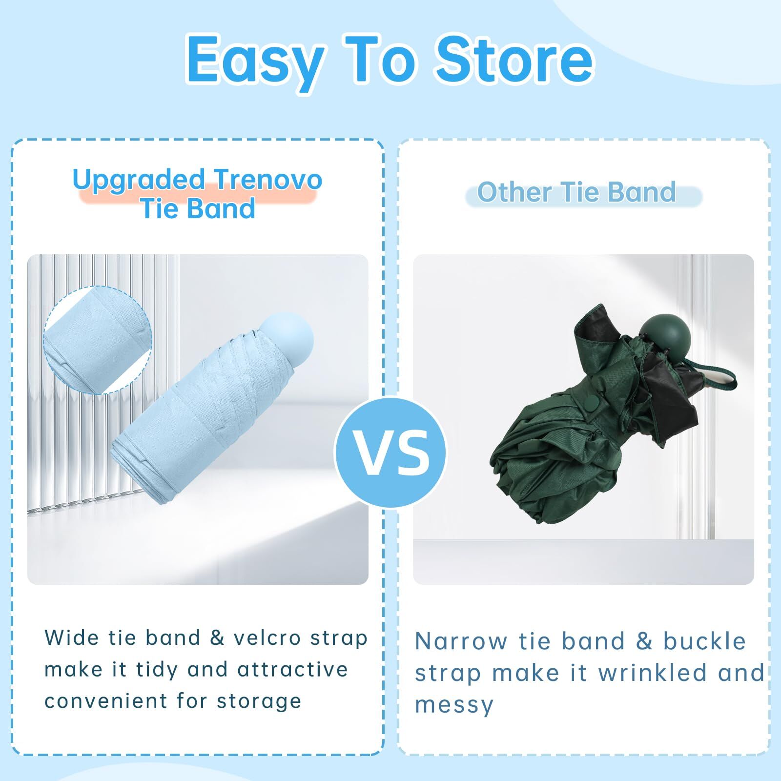 Mini Travel Umbrella – Compact Sun & Rain Protection for Women view 3