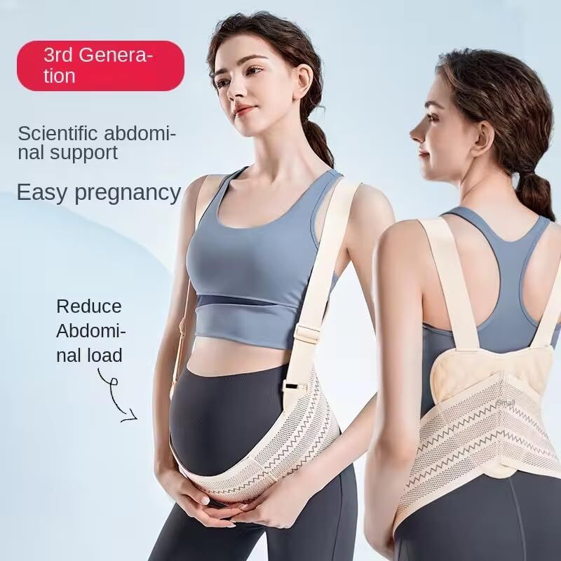 Maternity Belly Support Band for Waist 80-102cm – Adjustable Prenatal view 5