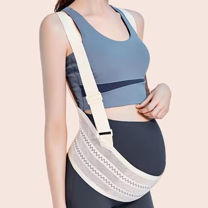 Maternity Belly Support Band for Waist 96-110cm – Adjustable Prenatal view 2