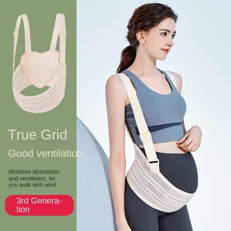 Maternity Belly Support Band for Waist 80-102cm – Adjustable Prenatal view 3