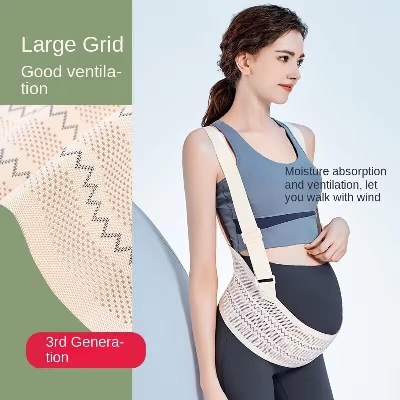 Maternity Belly Support Band for Waist 80-102cm – Adjustable Prenatal view 5