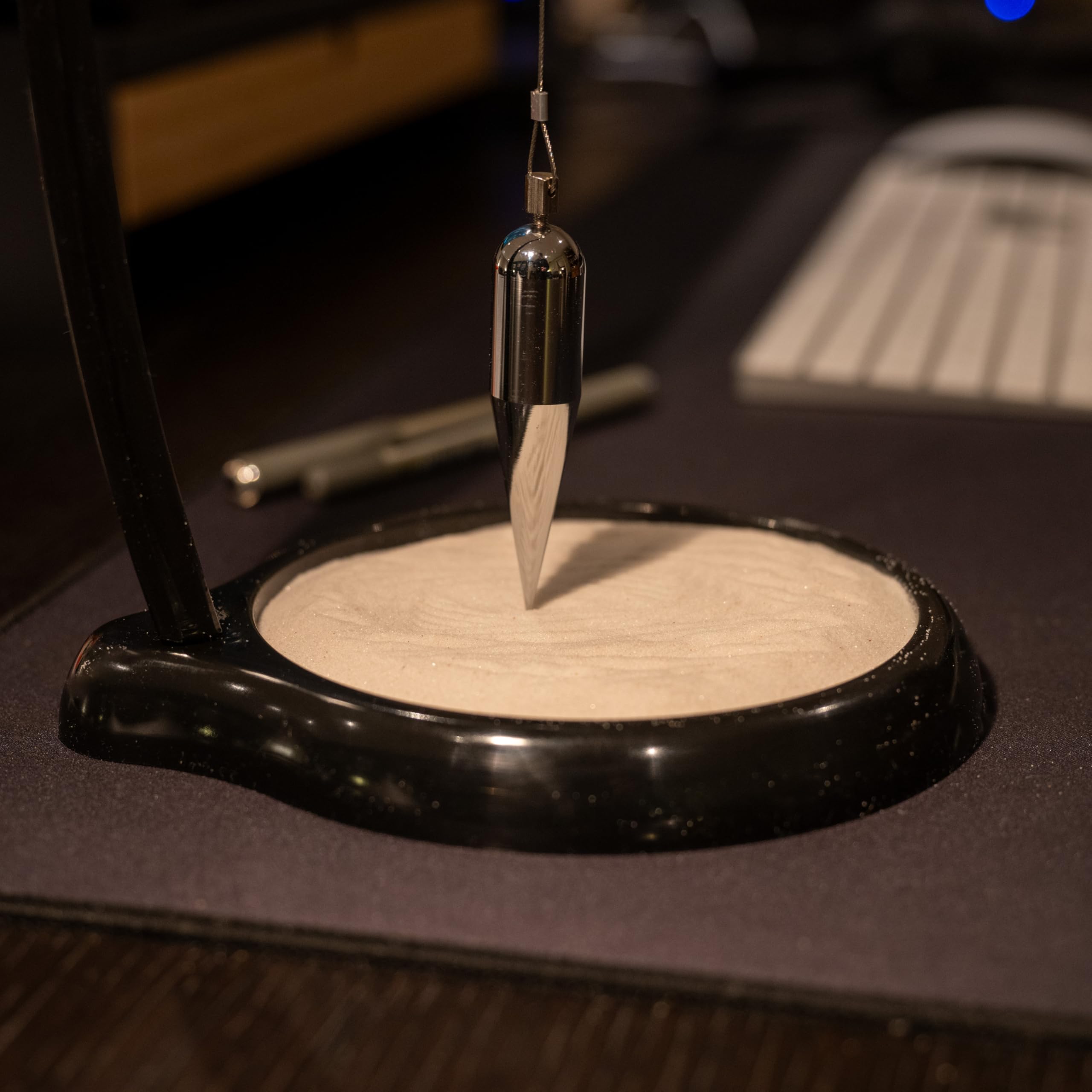 3D Sand Pendulum Desk Toy – Science Art Decor with Kinetic Sand Patterns view 8