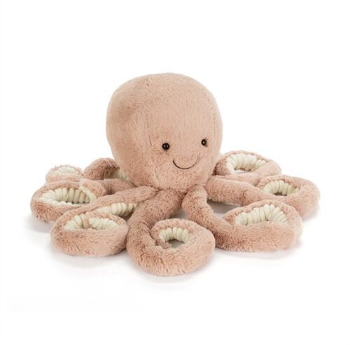 Brown Octopus Plush Toy - Soft Short Plush Stuffed Animal: Perfect