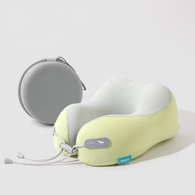 Cooling Memory Foam Neck Pillow for Travel-U-Shaped Ergonomic Travel Pillow view 7