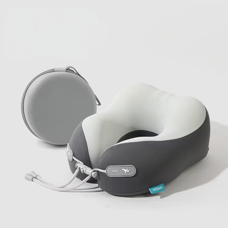 Cooling Memory Foam Neck Pillow for Travel-U-Shaped Ergonomic Travel Pillow view 6