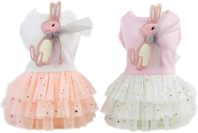 pet products Small Dog Dress Female Tiny Puppy Clothes Girl Tutu for Dogs view 2