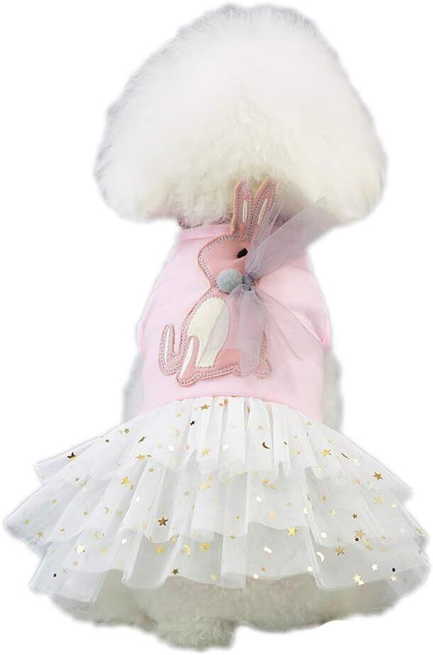 pet products Small Dog Dress Female Tiny Puppy Clothes Girl Tutu for Dogs view 3