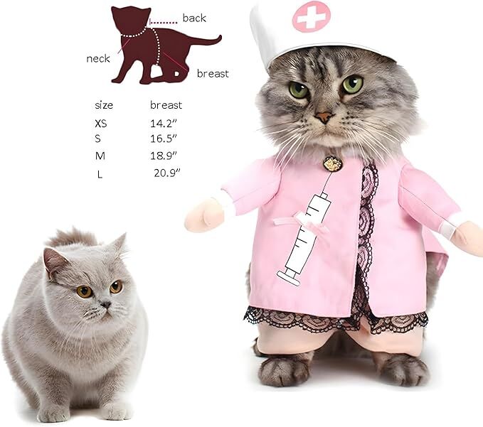 pet products Dog Costume Clothes Halloween Cat Costumes Small Animal Funny view 5