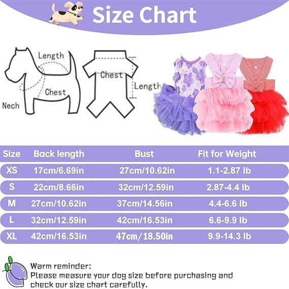 pet products Fall Dog Dresses for Small Dogs Girl 3 Pack Summer Puppy Clothes view 5