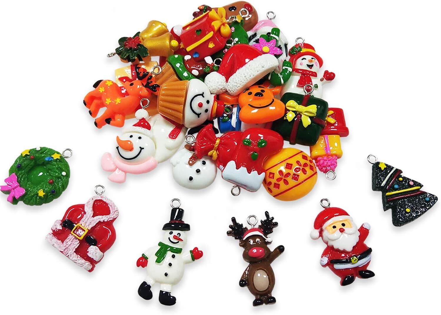 30pcs Mini Christmas Ornaments for Mini Tree Decorations Small Christmas view 2