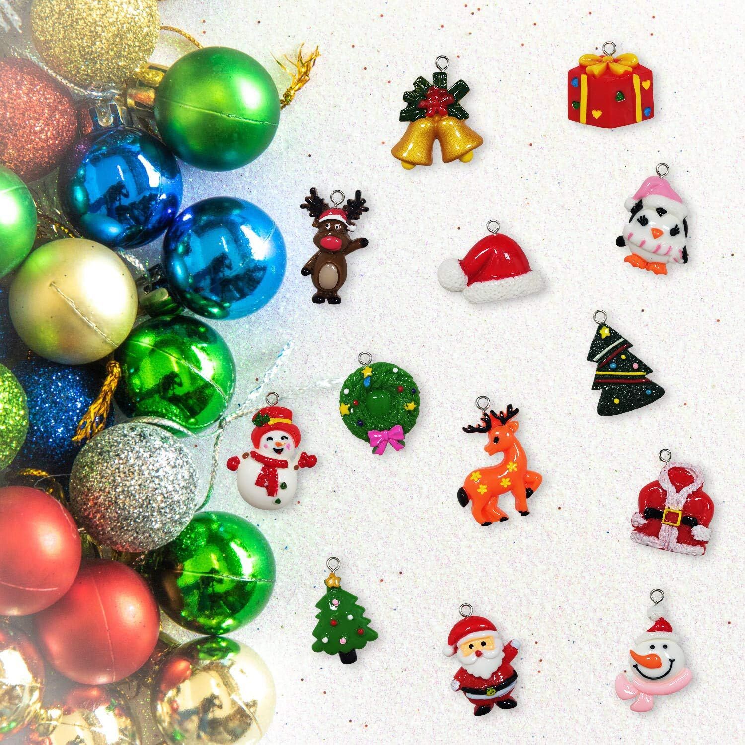 60pcs Mini Christmas Ornaments for Mini Tree Decorations Small Christmas view 4