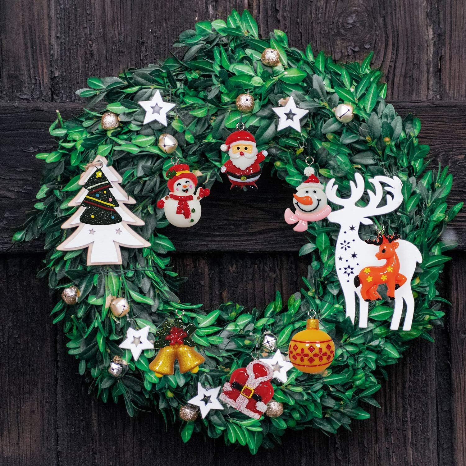 60pcs Mini Christmas Ornaments for Mini Tree Decorations Small Christmas view 9