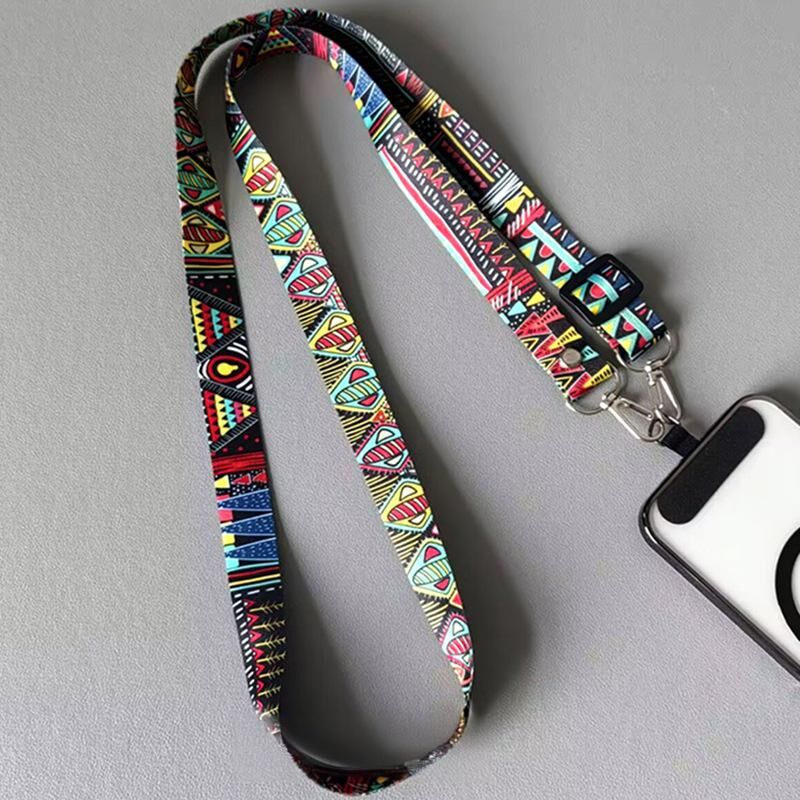 Christmas gifts 4PCS Boho Pattern Phone Crossbody Lanyard Set view 5