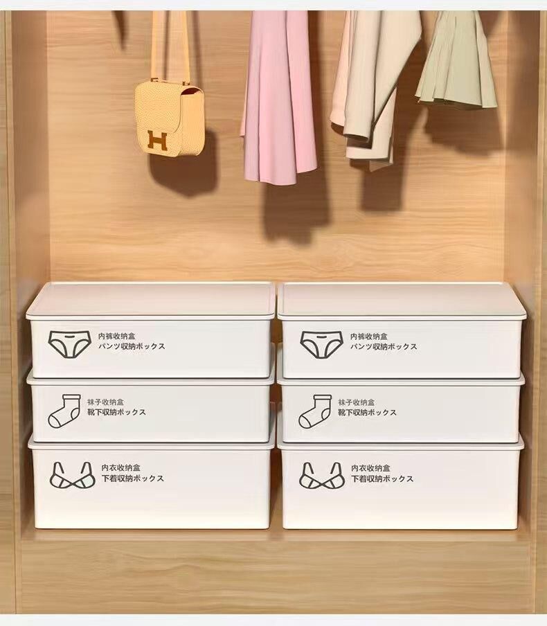 Underwear Panties Socks Box Close-fitting Clothing Storage Box Drawer view 2
