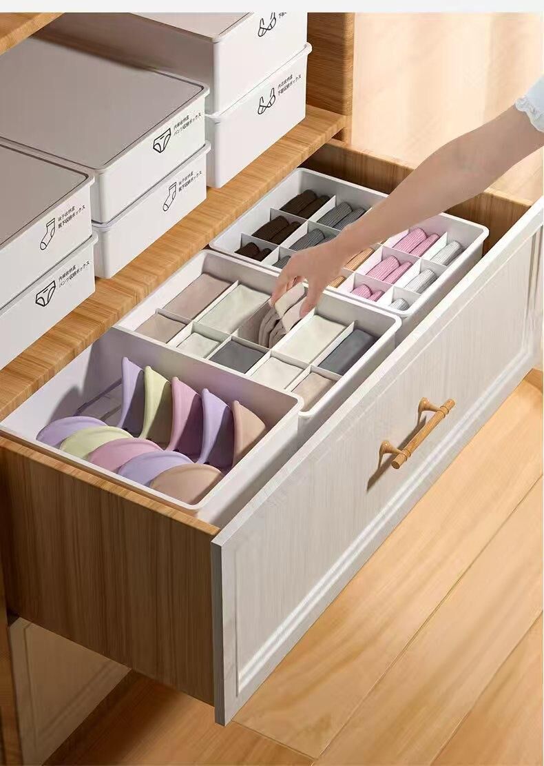 Underwear Panties Socks Box Close-fitting Clothing Storage Box Drawer view 3