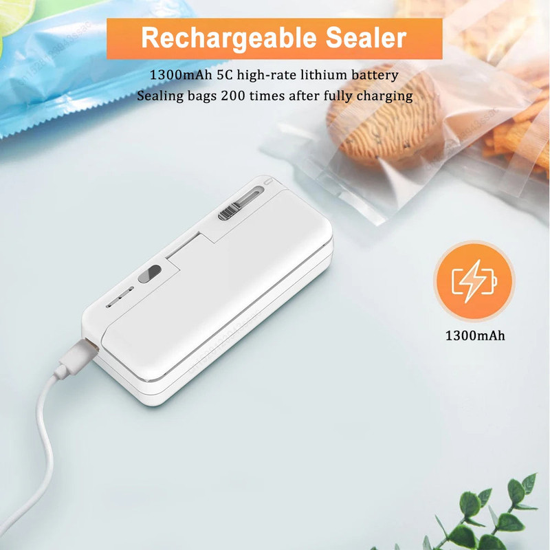 NNEOBA Mini Plastic Bag Sealer view 4