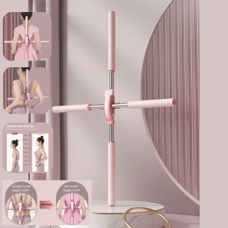 Yoga Stick Hunchback Corrector 80Cm Adjustable view 5
