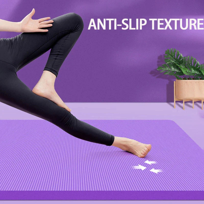 Thickened Anti-Slip Yoga Mat Exercise Pilates Foam Mat view 2
