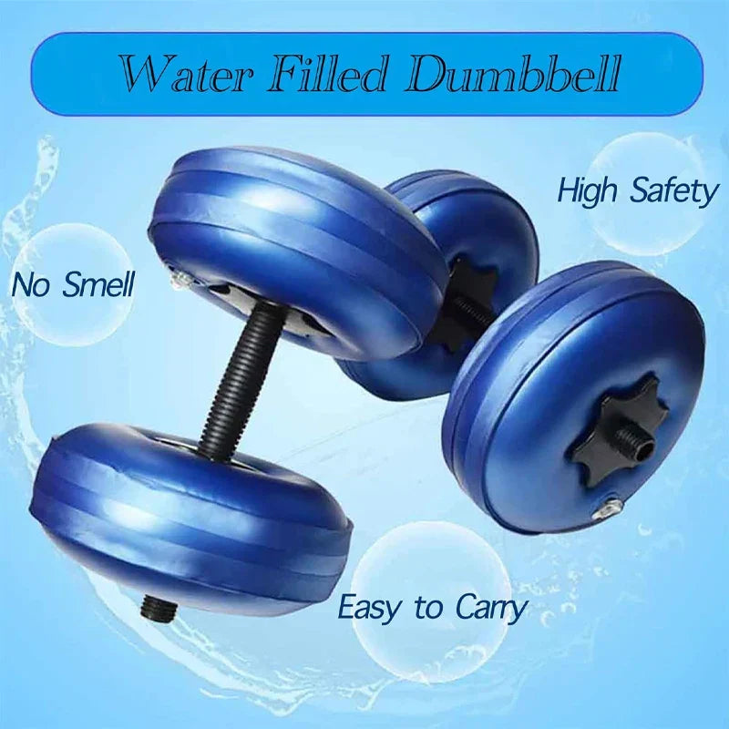 Adjustable Water-Filled Dumbbell Set view 4