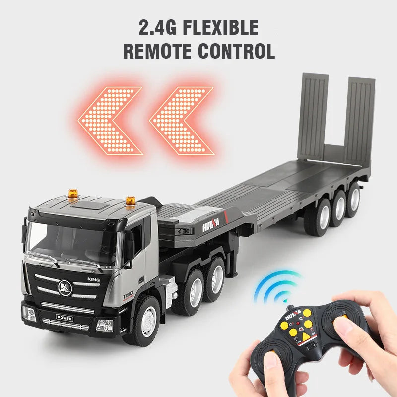 Rc Flat Truck 9-Channel Alloy Remote Control Trailer view 3