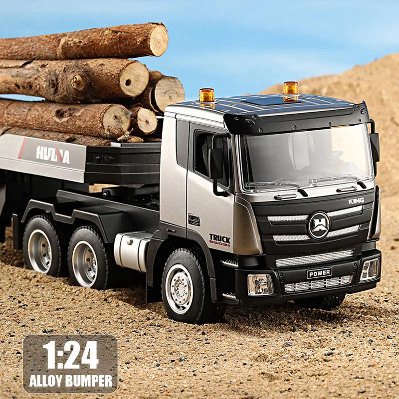 Rc Flat Truck 9-Channel Alloy Remote Control Trailer view 4
