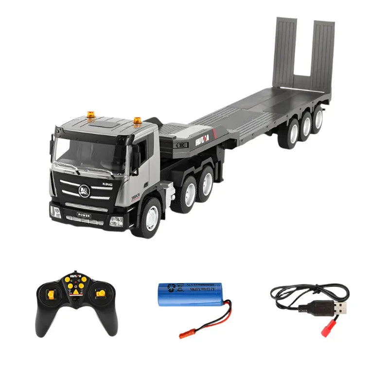Rc Flat Truck 9-Channel Alloy Remote Control Trailer view 5