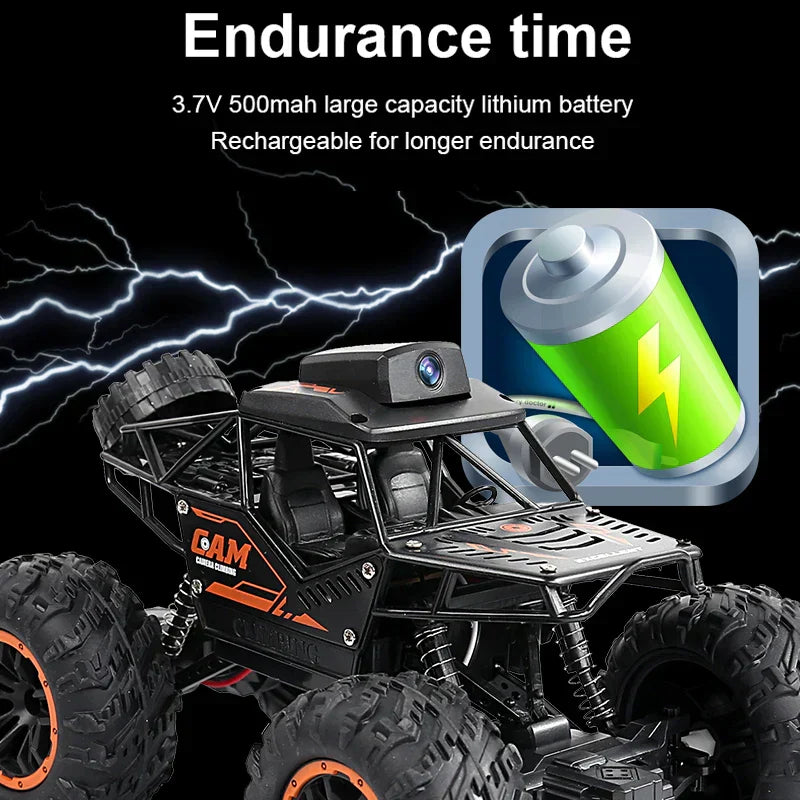 HD Camera FPV Remote Control SUV Stunt Car view 3