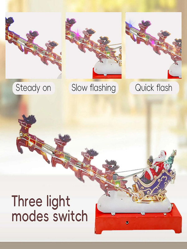 Light-Up Christmas Village House Decoration Set view 4