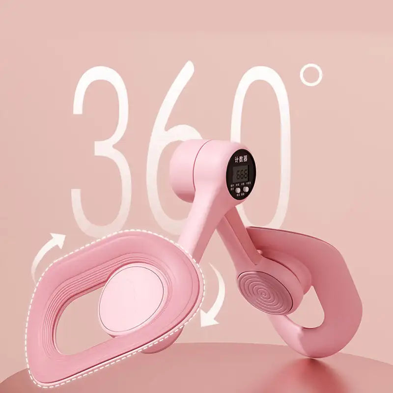 Smart Counting Pelvic Muscle Thigh Exerciser Pink view 4