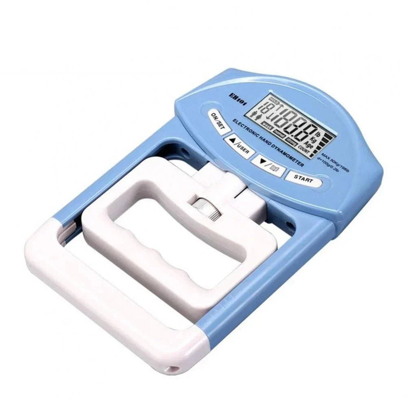 Digital Dynamometer Hand Grip Strength Tester - Blue view 4
