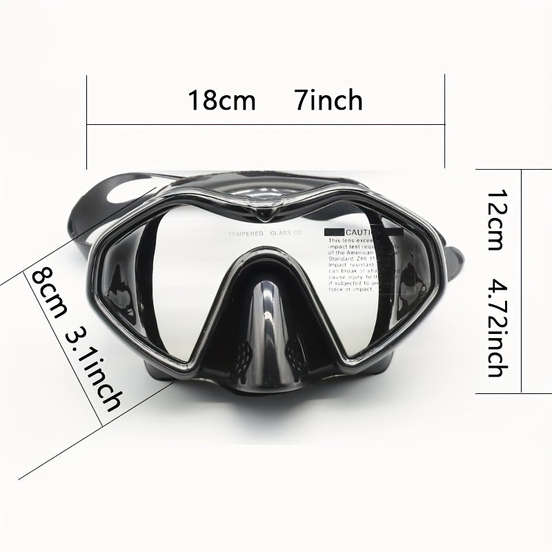 Adult Anti-Fog Snorkel Set with Dry Tube view 3