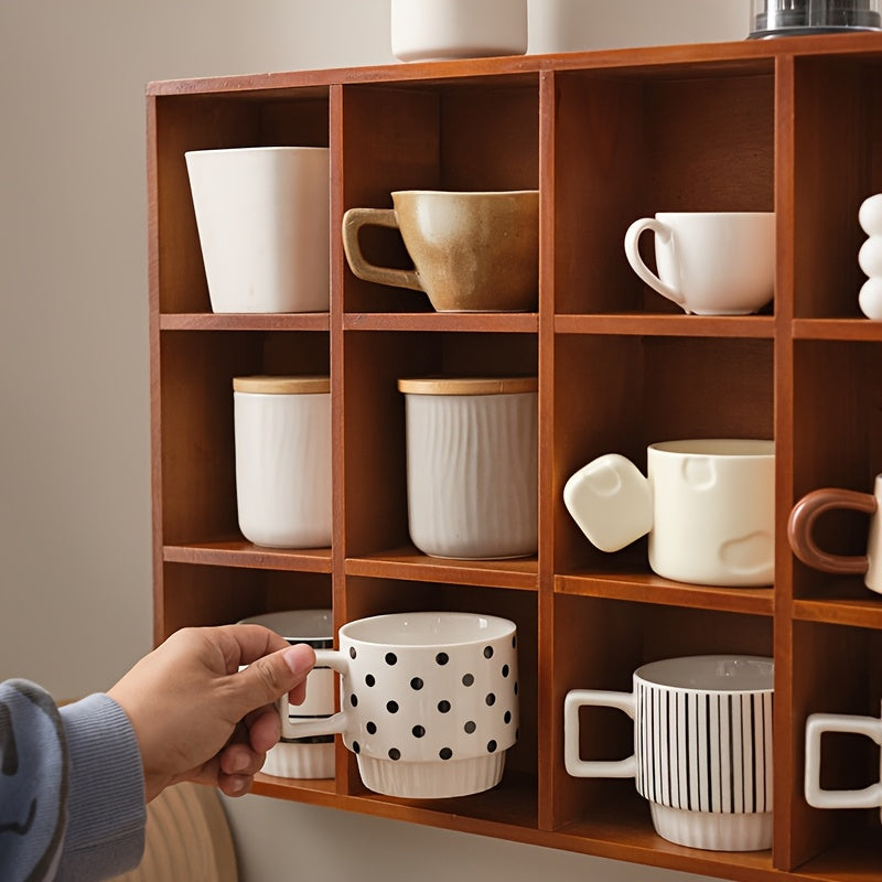 Wood Storage Box & Cup Organizer view 3