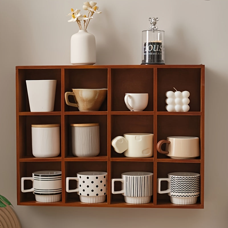 Wood Storage Box & Cup Organizer view 5