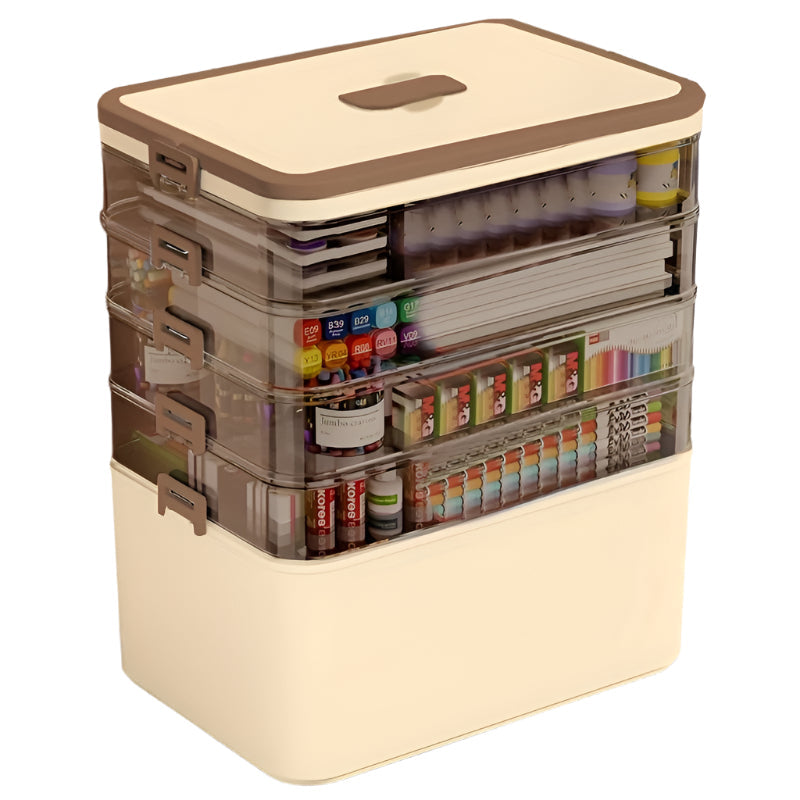 5-Layer Craft & Sewing Tool Storage Box view 3