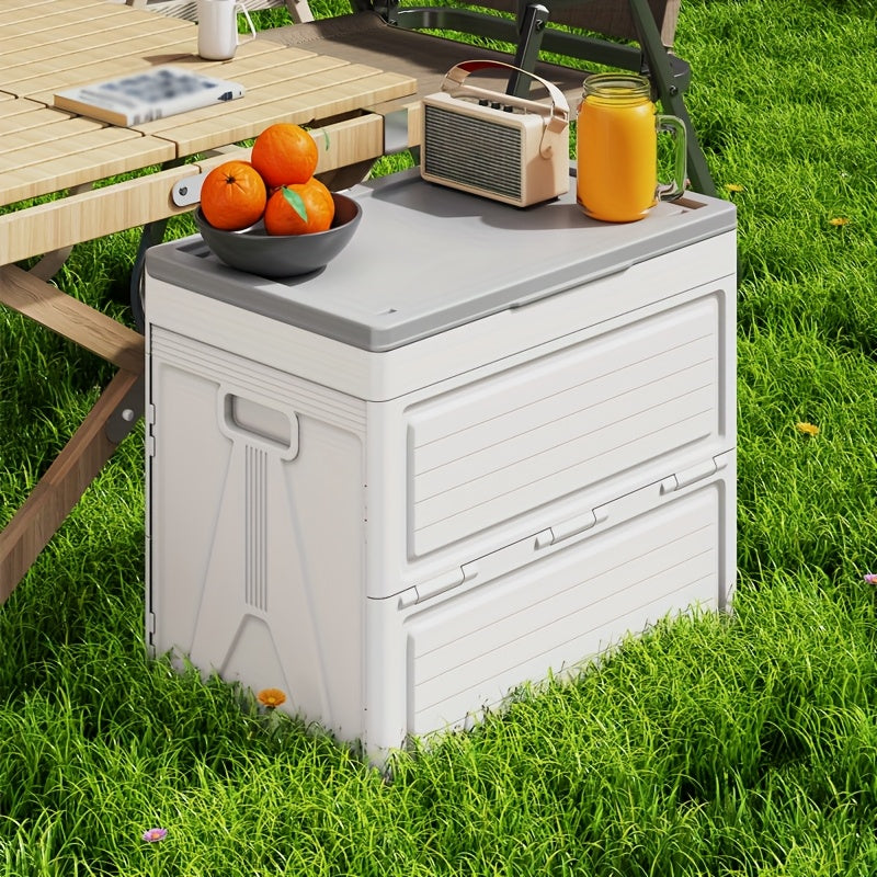 Outdoor Foldable Storage Box with Wheels view 7