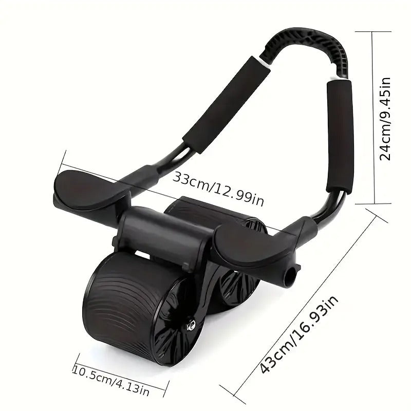 Automatic Rebound Ab Roller with Elbow Pads view 2