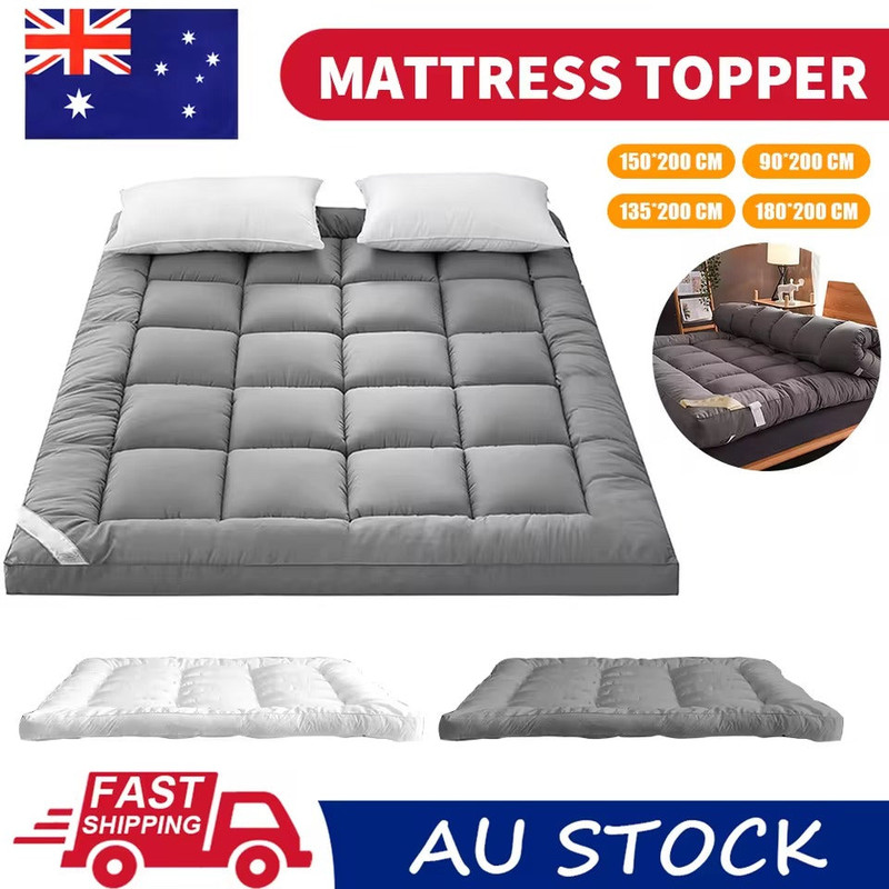 Luxury Pillowtop Mattress Topper Pad Protector view 2