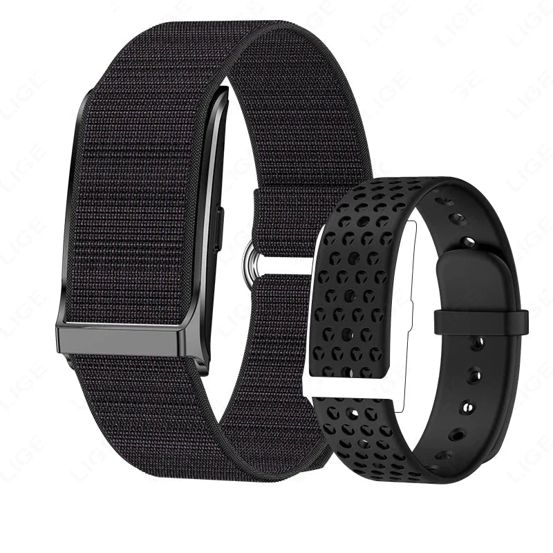 Smart Fitness Bracelet with 24H Heart Rate Black view 5