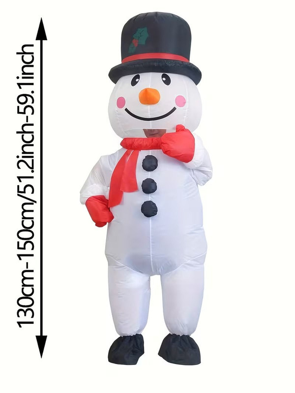Inflatable Snowman for Christmas Parties view 2