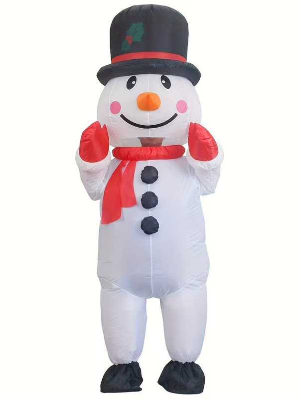 Inflatable Snowman for Christmas Parties view 4