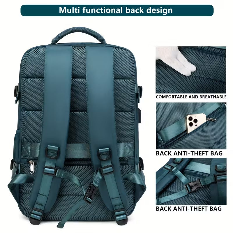 Large Capacity Travel Backpack with USB Charging view 5