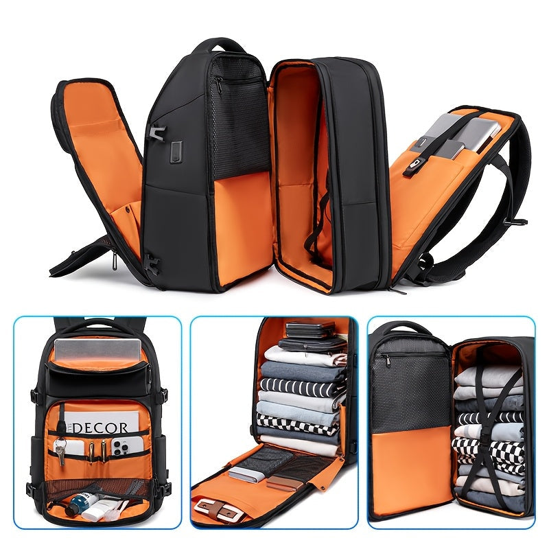 Men's Laptop Backpack Business Travel Bag view 4
