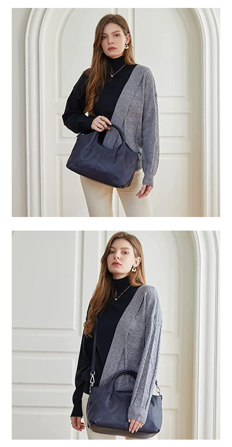 Women's Leather Handbag - Stylish & Durable Fashion Bag for Daily Use view 3