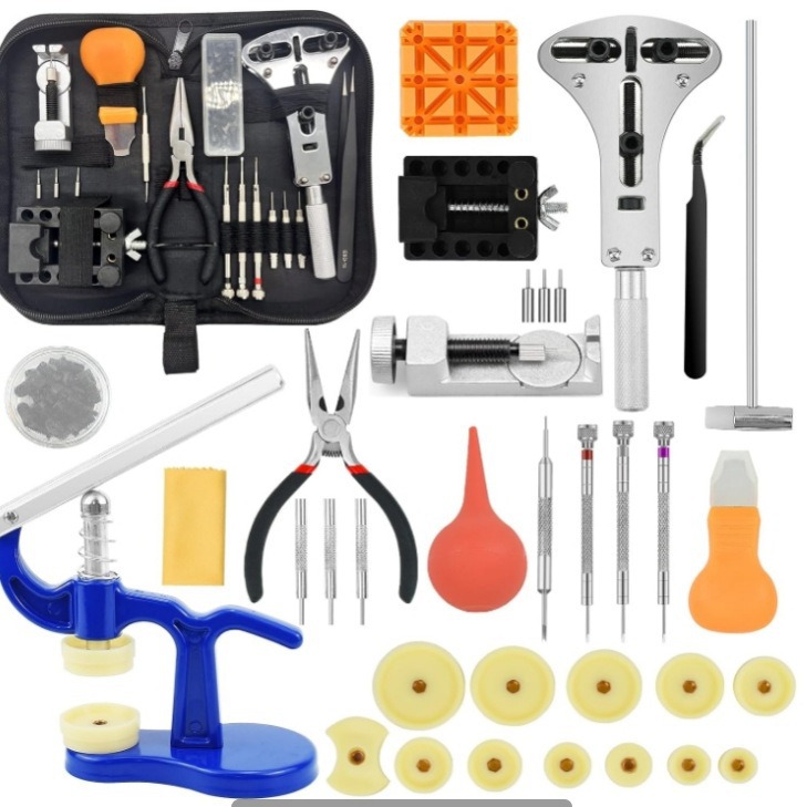 Watch Repair Tool Kit - Comprehensive Combination Tools for Watch Maintenance view 4