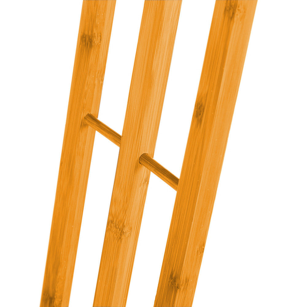 CARLA HOME Bamboo Towel Bar Holder Rack 3-Tier Free Standing for Bathroom. view 5