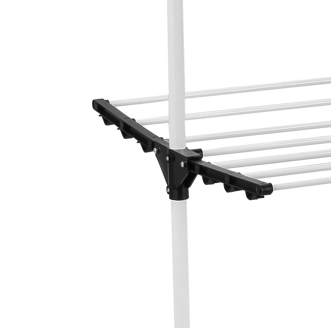 CARLA HOME Folding 3 Tier Clothes Laundry Drying Rack with Stainless Steel view 6