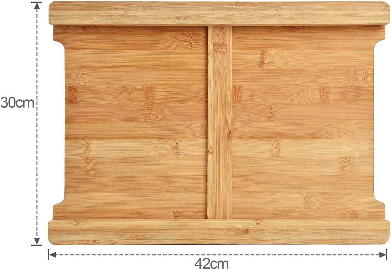 Chopping Board with with 2 Organiser Stainless Steel Trays Containers view 9