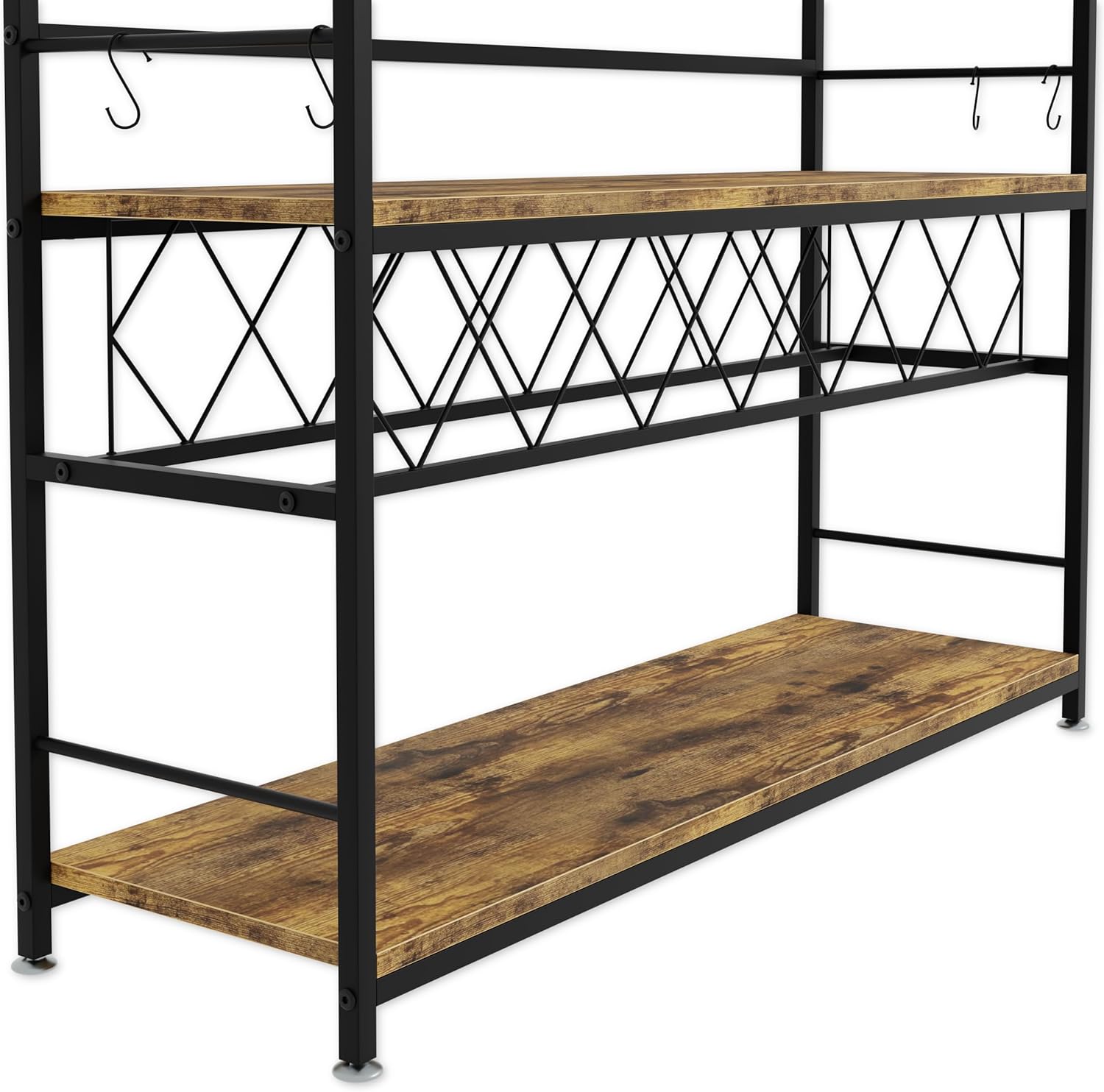CARLA HOME Large Wine Rack with Glass Holder view 8