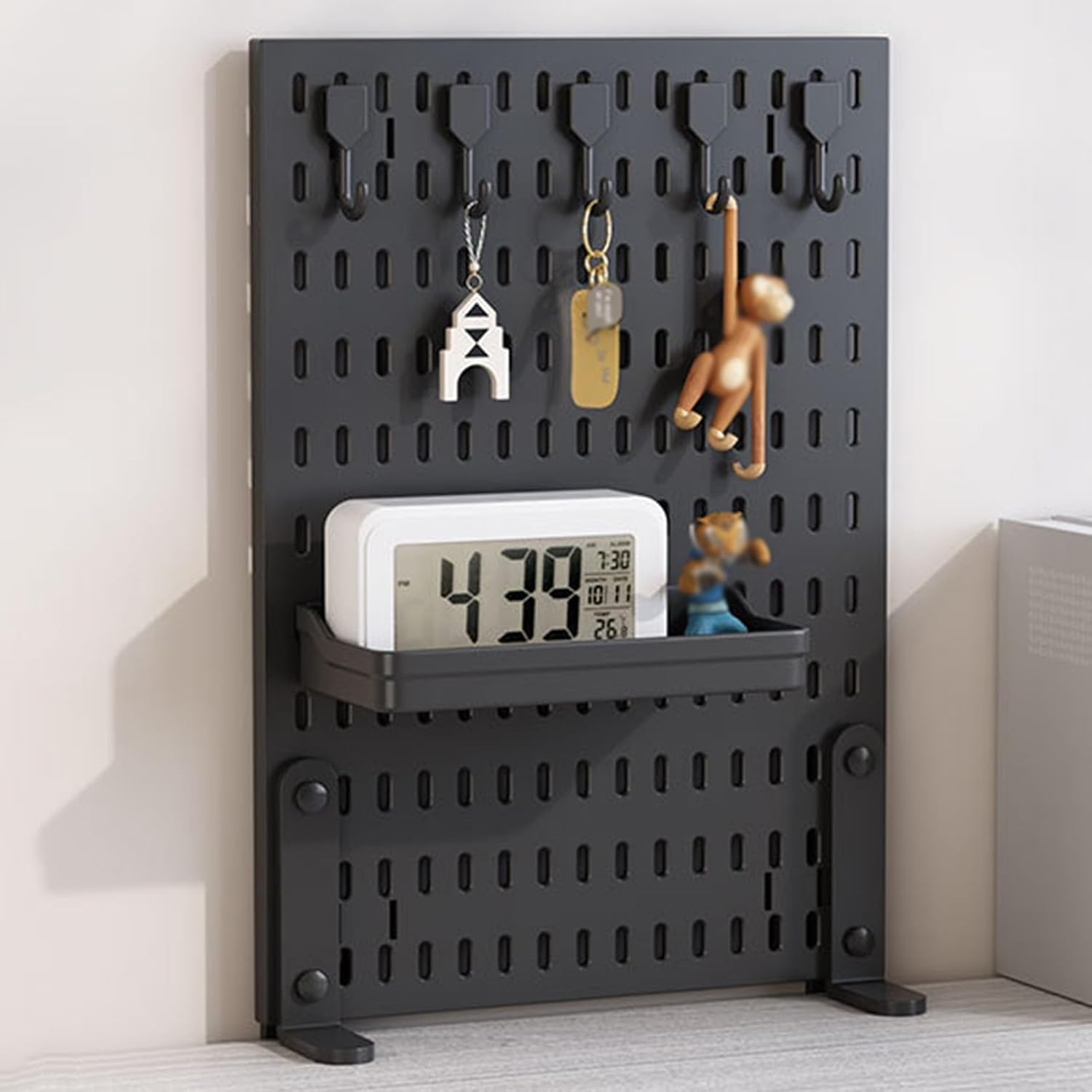 CARLA HOME Desk Pegboard Organizer Kit with Hooks