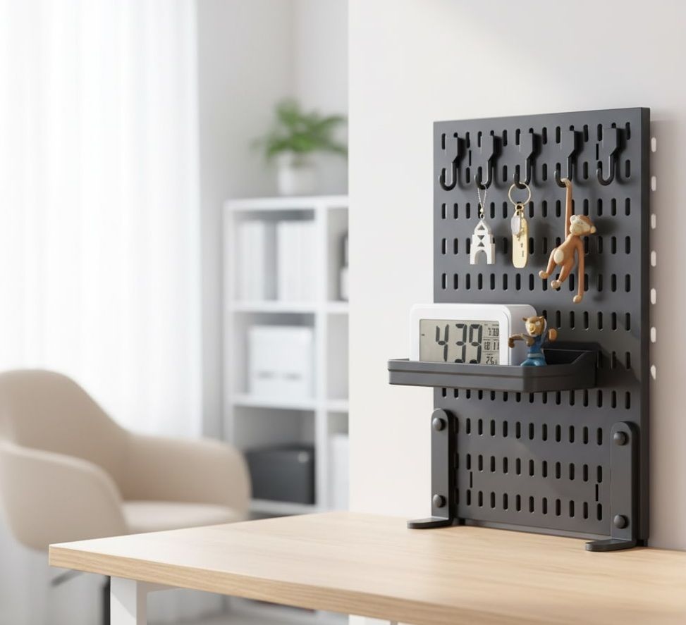CARLA HOME Desk Pegboard Organizer Kit with Hooks view 3